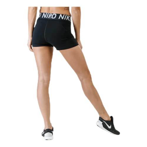 Nike Australia Womens Pro 3 Training Shorts BlackWhite - The Victory Sport Store