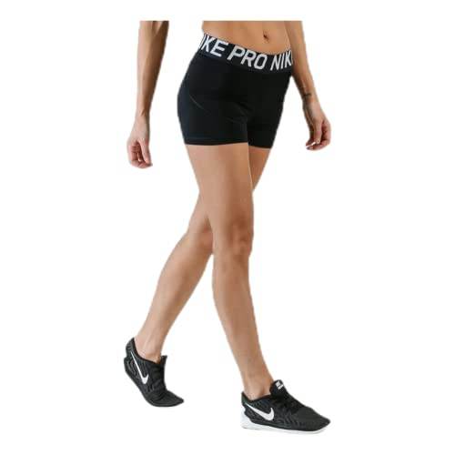 Nike Australia Womens Pro 3 Training Shorts BlackWhite - The Victory Sport Store