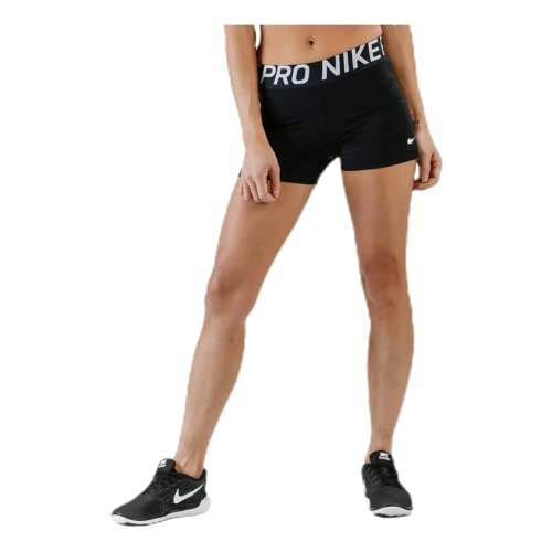 Nike Australia Womens Pro 3 Training Shorts BlackWhite - The Victory Sport Store